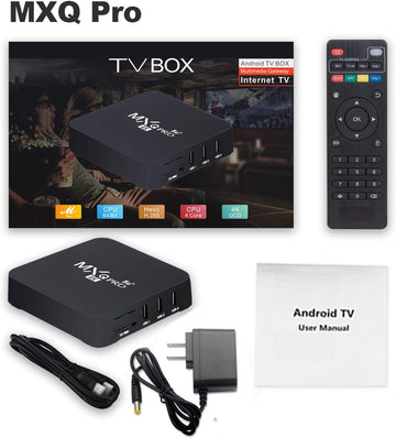 Android Smart TV Box – 4K Streaming Media Player with H.265 Support