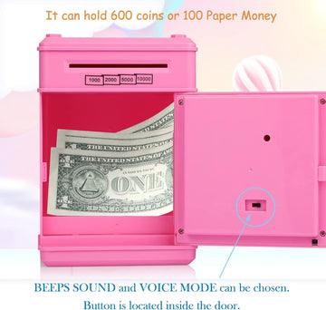 Kid Piggy Bank with Password Lock