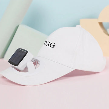 Solar Fan Cap – Stay Cool Anywhere!