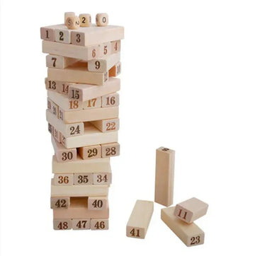 Wooden Building Blocks – Educational Construction Toy for Kids