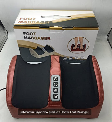 Electric Foot Massager Electric Foot Massager with Heat – Deep Kneading Therapy