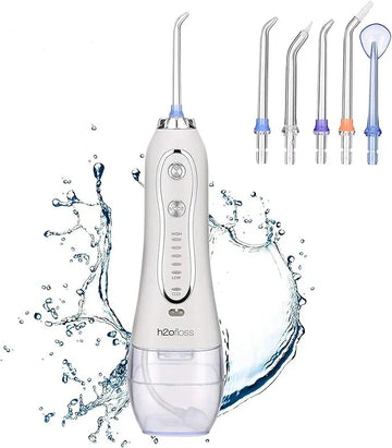 Rechargeable Cordless Water Flosser – High-Pressure Dental Oral Irrigator
