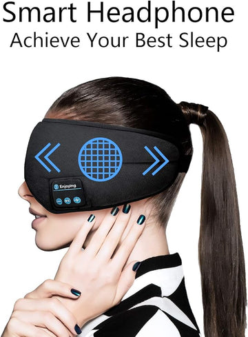 Wireless Sleep Mask with Built-in Headphones