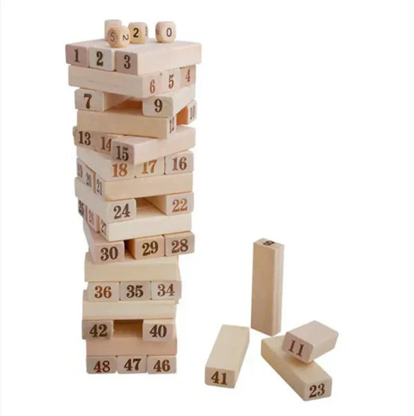Wooden Building Blocks – Educational Construction Toy for Kids
