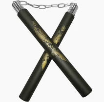 Rubber Training Nunchucks – Safe Martial Arts Practice